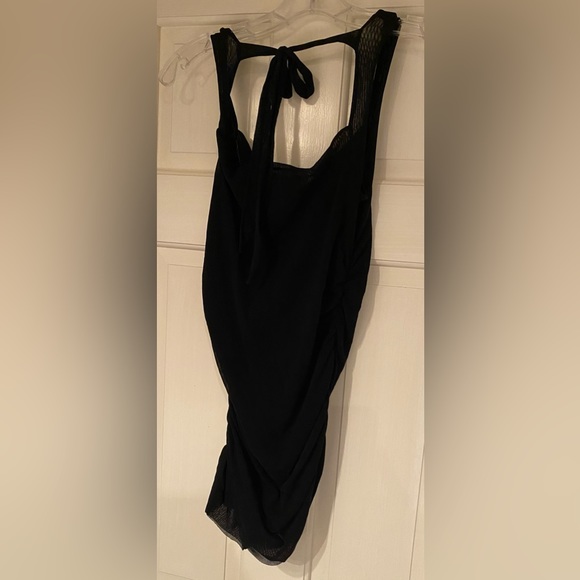 Black gauze-y top from WhiteHouse/BlackMarket. Never worn. Size small. - Picture 2 of 3